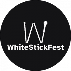 Whitestick festival logo